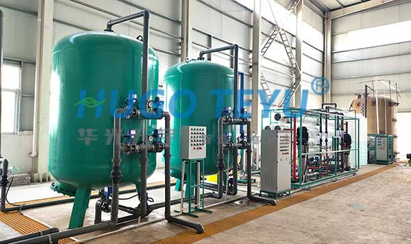 超純水設(shè)備安裝現(xiàn)場