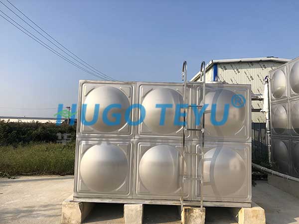 牧原集團(tuán)潁泉廠區(qū)超濾設(shè)備安裝現(xiàn)場